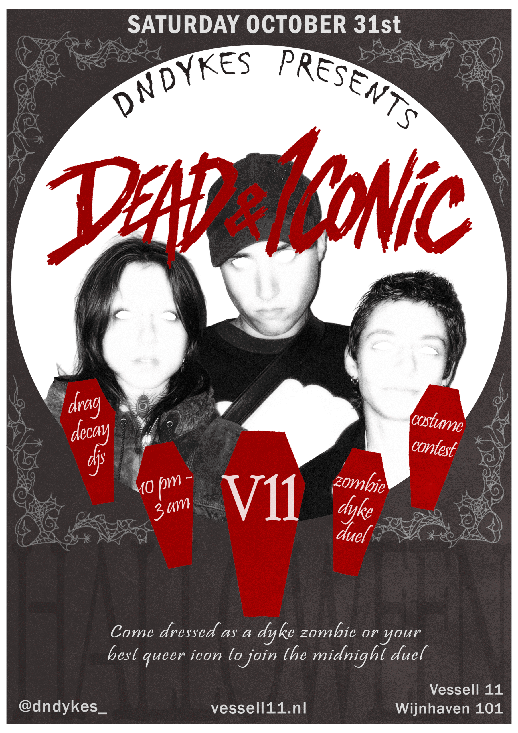 Halloween Party with DnDykes: Dead & Iconic